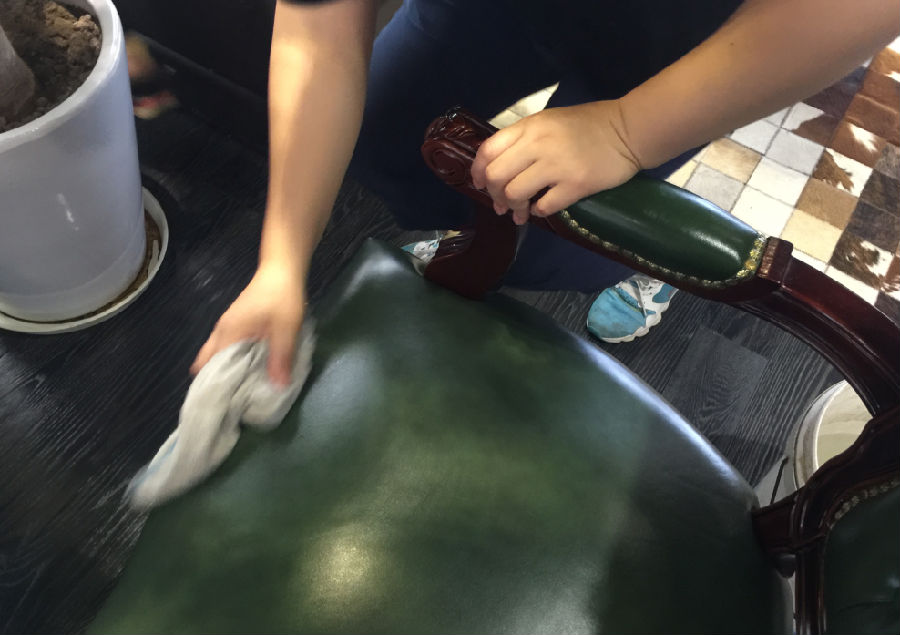 城子河区家具清洗案例